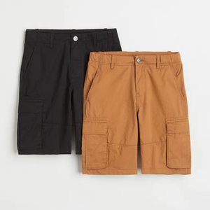 Vente en gros de shorts décontractés d'été pour garçons en coton de nouvelle mode de haute qualité respirants et confortables à séchage rapide avec poche à cordon - Product Image 2