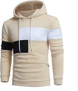 Sweat à capuche d'hiver surdimensionné à la mode pour hommes femmes Streetwear coton polaire sweat décontracté pull de luxe impression numérique perlée - Product Image 3