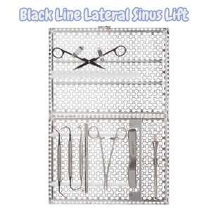 Kit de Implantes Compatibles, Juego Quirúrgico de Elevación de Seno Lateral Plateado, Manual, Acero Inoxidable, Calidad Premium, Implante Dental Profesional - Product Image 2