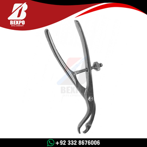 Pinza Ortopédica de Acero Inoxidable para Cartílagos y Huesos, 205 mm (8 Pulgadas), Certificación CE, Instrumento Médico Manual - Product Image 3