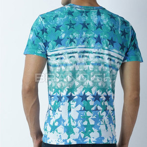 Camisetas de sublimación de diferentes colores de último diseño para hombres Camisetas de sublimación de poliéster de calidad premium - Product Image 2