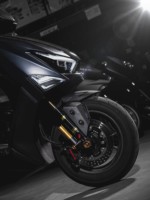 Sistem Lampu Depan Sepeda Motor AJ LIGHT DESIGN AJ6-TULS Cygnusx Buatan Taiwan Berkualitas Tinggi Lampu Indikator Sinyal Belok LED 2