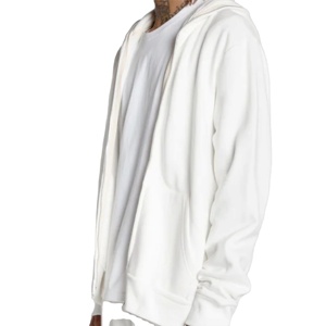 เสื้อแจ็กเก็ตมีซิปสำหรับผู้ชายเสื้อมีฮู้ดผ้าคอตตอนขนแกะแบบรูด100% สำหรับทุกเพศทรงสลิมฟิต - Product Image 3