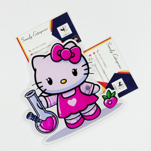 Paleta de Pestañas Acrílica Personalizada de Hello Kitty con Forma de Corazón y Diseño Floral, Herramientas Ecológicas para Extensión de Pestañas, Color Personalizado - Product Image 6