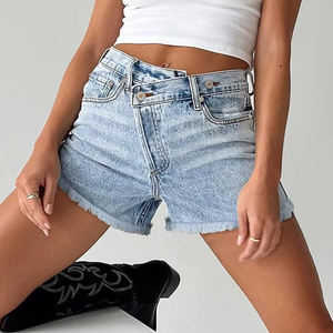 Shorts de Mezclilla Formales para Mujer, OEM Personalizado, Alta Demanda, Alta Calidad, Suministro de Fábrica Profesional Premium, Moda al por Mayor - Product Image 2