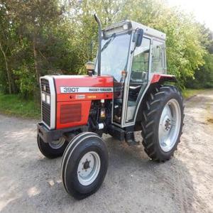 Tracteur agricole d'occasion Massey Ferguson 390 85 CV 4x4 avec pompe centrale, composants de boîte de vitesses et moteur de tracteur agricole à vendre - Product Image 2