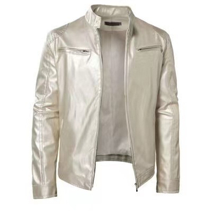 Arrivée, design unisexe, couleur homme, personnalisable, haute qualité, finition unie, teinture unie, automne, fermeture éclair, ODM, imperméable, réversible, cuir - Product Image 6