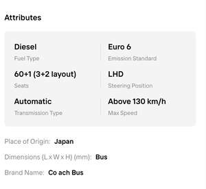 ดีที่สุด!! รถบัสโดยสารมือสอง Se-traa S417 ปี 2019 2020 2021 ราคาประหยัด โปรโมชั่นสุดคุ้ม พร้อมเบาะหนัง 56 ที่นั่ง กล้องมองหลัง พวงมาลัยซ้าย - Product Image 6
