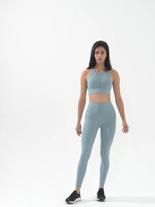 Custom Service Women Activewear Medium Support Seamless Sports <b>Bra</b> Gym Yoga <b>Open</b> Back Ladies Sports <b>Bra</b> for Women - Product Image 4