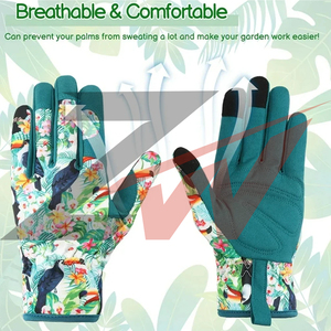 Gants de jardinage professionnels anti-épines pour la taille des roses avec protection du bas du bras, en cuir, pour hommes et femmes - Product Image 6