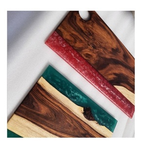 Planche à découper en bois d'acacia et résine pour cuisine et hôtel bloc à découper élégant pour la préparation des aliments vente en gros - Product Image 1