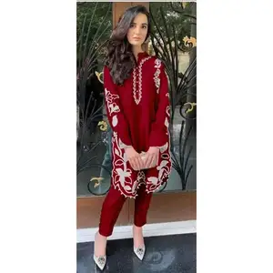 Traditional indian latest Designer outfit Heavy Faux Georgette Salwar Kameez With Sequence Embroidery Work At Cheap Rate