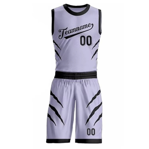 Tenue de basketball sur mesure respirante grande taille, coupe régulière, sans manches, anti-humidité - Product Image 5