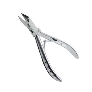 Ensemble de cuticules en acier inoxydable de qualité chirurgicale Coupe-ongles Pinces Dall Finition Pédicure Manucure Outils Wit Ciseaux - Product Image 1