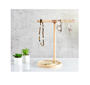 Boucles d'oreilles en bois présentoir bijoux présentoir boucles d'oreilles support en laiton et taille personnalisée prix pas cher Offre Spéciale - Product Image 1