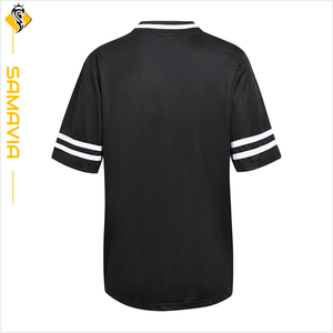 Camiseta de Fútbol Americano, Uniforme Personalizado de Equipo, Diseño Corto Estampado, Listo para el Verano, Tela de Poliéster de Secado Rápido y Transpirable - Product Image 2