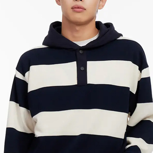 Sweat à capuche tendance et à la mode 2026 Prix de gros d'hiver avec logo personnalisé Design de pull Design respirant Sweat à capuche pour hommes - Product Image 2