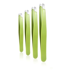 Juego de pinzas de belleza, Punta inclinada puntiaguda, pinzas de belleza diaria - Product Image 2