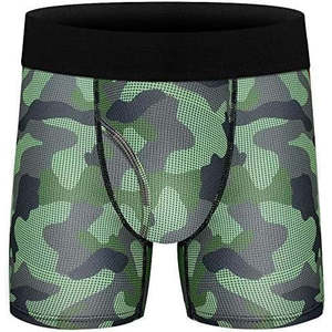 Calzoncillos bóxer de estilo moderno de secado rápido, transpirables y suaves, 95% algodón, 5% otras fibras, cintura elástica de altura media, cierre de cremallera, tejido de punto. - Product Image 2