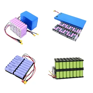 36V 10Ah Rechargeable Lithium Battery 12V 24V 48V 15Ah 30Ah 20Ah Customizable For Ebike