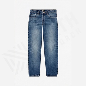 Chemises en jean d'hiver pour hommes, mode, logo personnalisé, manches longues, coupe ajustée, chemises en jean décontractées, vente en gros, couleur personnalisée, design personnalisé - Product Image 1