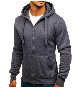 Full Zip Hoodies Fleece Custom Logo Vintage Heavy Weight Hoodie French Terry Zip up Hoodies - Product Image 4