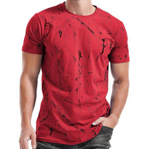 OEM Men Tee Plain T Shirt Soft Polyester Tshirt Sublimation personnalisé Impression par transfert de chaleur Logo Unisex Quick Dry Fit T-Shirt pour hommes - Product Image 6