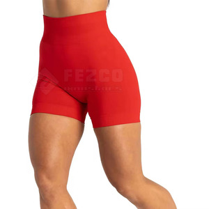 2025 personnalisé mode Yoga Shorts couleur personnalisée coton Yoga Shorts respirant femmes Shorts - Product Image 2