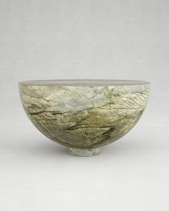 CASUAL EMEANS Friendly Modern Fancy Round Big Size Resin <b>Fruit</b> and Salad Bowls with Top Quality Handmade Serving Bowls Multi - Product Image 2