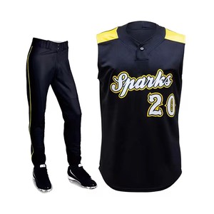 L'équipe porte le meilleur design les plus récents uniformes de baseball de softball blancs personnalisés célèbres avec impression personnalisée maillots de football français - Product Image 2