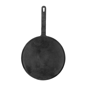26 cm Iron <b>Tawa</b> With Wooden Handle Roti Chapati Cooking Utensil Kitchen Pan Home Hotel Kitchen Ultimate Quality Iron <b>Tawa</b> - Product Image 1