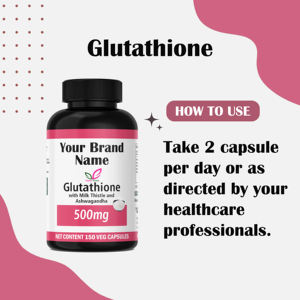 500มก. กลูตาไธโอนแคปซูล150นับสมุนไพรฉลากส่วนตัว OEM ODM สนับสนุนพลังงานธรรมชาติ - Product Image 4