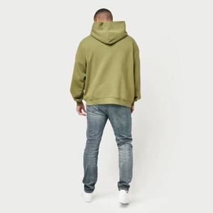 Sudadera de talla grande para hombre, sudaderas con capucha, Jersey, sudaderas con capucha de lana, sudaderas con capucha en blanco de gran tamaño, logotipo personalizado básico, mezcla de algodón - Product Image 3