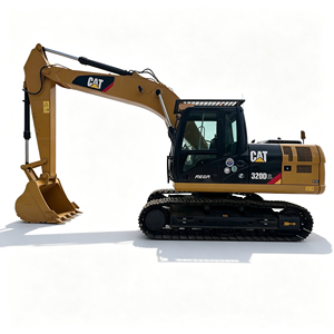 Excavadora Caterpillar 320D2L usada en buen estado, original de Japón, excavadora de cadenas de 20 toneladas para construcción y minería. - Product Image 1