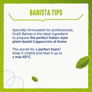 Bevanda di Avena a Base Vegetale OraSi Barista 0,5 Litri per Distributori, 12 Unità, Durata di Conservazione 360 Giorni - Product Image 5