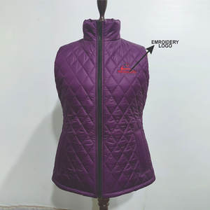 เสื้อกั๊กพัฟเฟอร์แฟชั่นสำหรับผู้หญิง คุณภาพสูง น้ำหนักเบา กันน้ำ กันลม เหมาะสำหรับฤดูหนาว พับเก็บได้ ขาย - Product Image 1