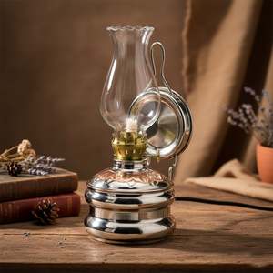 Lampe à huile en cuivre, lampes à gaz et accessoires - Product Image 6