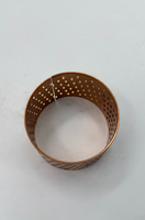 Atcovi 0500453620 Palier lisse en bronze enveloppé, douilles à huile diamantées, usiné de haute précision pour l'exploitation minière et la construction lourdes