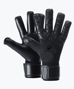 Gants de sport de gardien de but de contact en cuir allemand professionnel respirant réglable imperméable anti-dérapant - Product Image 2