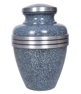 Urna de cremación de METAL hecha a mano, suministros funerarios de METAL clásico en urnas de alta calidad con esmalte para cenizas - Product Image 3