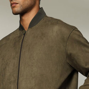 2024 poids lourd à manches longues laine intérieure hommes veste en daim régulière ajustée chaud trucs réversible plus beau hommes veste en daim - Product Image 5