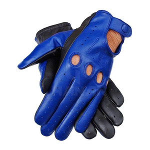 Gants de conduite à écran tactile en cuir PU haut de gamme avec doublure douce antidérapante durable, parfaits pour la conduite en plein air en hiver - Product Image 4