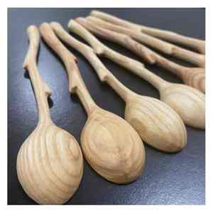 Ensemble de cuillères en bois de haute qualité Ustensiles de cuisine écologiques du Vietnam Faits à la main et durables, idéaux pour un usage domestique et l'exportation en gros - Product Image 5