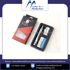 Chất Lượng Cao Cấp Giá Tốt Nhất Madhav Metall Thép Không Gỉ An Toàn Dao Cạo Brass Xử Lý Cho Khuôn Mặt Cơ Thể Cạo Râu Tùy Chỉnh Ấn Độ - Product Image 4