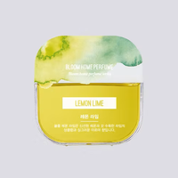 [Bloom] Ambientador en Gel de Limón Ecológico de 30 Días, Perfume para el Hogar, Desodorante para Habitaciones, Oficina y Automóvil