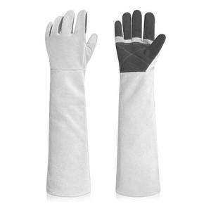 Precio al por mayor Guantes de cuero para apicultura Guantes de protección de abejas de alta calidad Guantes de apicultura hechos a medida - Product Image 4