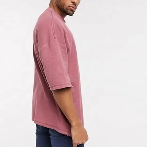 Haute qualité lourd doux 100% coton impression personnalisée mode en vrac T-shirt de luxe surdimensionné blanc t-shirts hommes t-shirts OEM - Product Image 3