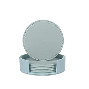 Ensemble de sous-verres en cuir en vrac Sous-verre en cuir en gros pour une utilisation promotionnelle à la main Sous-verre en cuir au coût le plus bas - Product Image 6