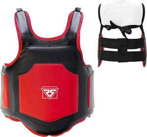 Nouvelle vente Arts martiaux poitrine garde solide réversible corps protecteur boxe poitrine garde à vendre - Product Image 4