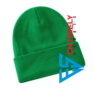 Bonnet doublé en satin avec logo personnalisé Vente en gros Nouveau design Chapeaux tricotés d'hiver doublés en soie Fabrication de bonnets Bonnet en tricot doublé - Product Image 3